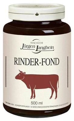 Jürgen Langbein Rinder-Fond, 500 ml