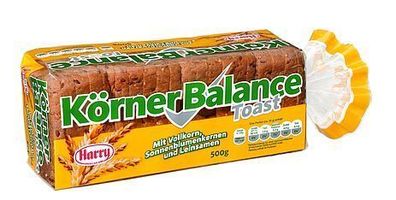 Harry Brot Körner Balance Toast 500g geschnitten