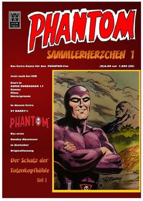 verlagsvergriffen!!! ECR * Sammlerherzchen 1 * Phantom mit Sonntagsseiten D60 Schatz