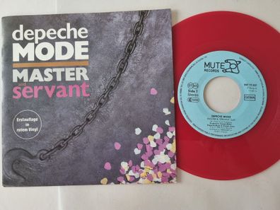 Depeche Mode - Master And Servant 7'' Vinyl Germany RED VINYL