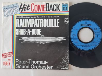 Peter Thomas Sound Orchestra - Raumpatrouille 7'' Vinyl Germany HIT Comeback