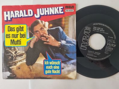 Harald Juhnke - Das gibt es nur bei Mutti 7'' Vinyl Germany