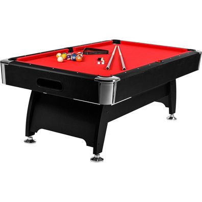 GAMES PLANET® Billardtisch 8ft Billiardtisch Billard Pool Tischbillard Snooker