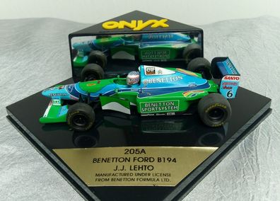 Benetton Ford B194 Formel 1 1994 # 6 J.J. Lehto , nyx