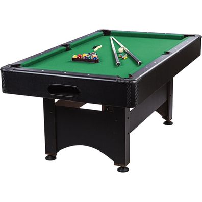 GAMES PLANET® Billardtisch 6ft Billiardtisch Billard Pool Tischbillard Snooker