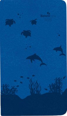 Kalender 2025 -Taschenkalender Nature Line Ocean 2025- 9 x 15,6cm