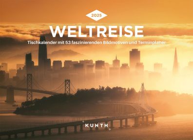 Kalender 2025 -Weltreise 2025- 24 x 17,5cm