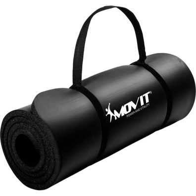 Movit® Sportmatte 15mm Yogamatte Fitnessmatte Gymnastikmatte NBR Rutschfest