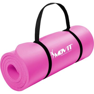 Movit® Sportmatte 15mm Yogamatte Fitnessmatte Gymnastikmatte NBR Rutschfest