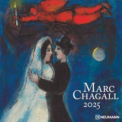 Kalender 2025 -Marc Chagall 2025- 30 x 30cm