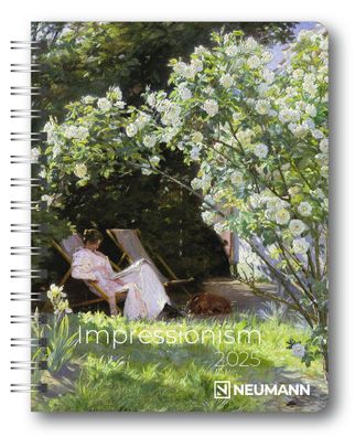 Kalender 2025 -Impressionism Diary 2025- 16,5 x 21,6cm