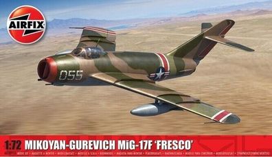 Airfix Mikoyan-Gurevich MiG-17F Fresco in 1:72 1603091 Airfix A03091A Bausatz