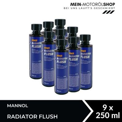 Mannol Radiator Flush Kühlsystemreiniger 9x250 ML