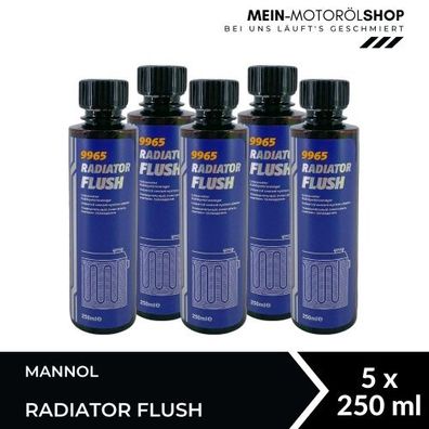 Mannol Radiator Flush Kühlsystemreiniger 5x250 ML