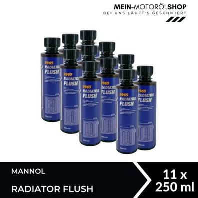 Mannol Radiator Flush Kühlsystemreiniger 11x250 ML