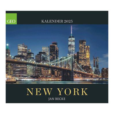 Kalender 2025 -GEO SAISON: New York 2025- 50 x 45cm