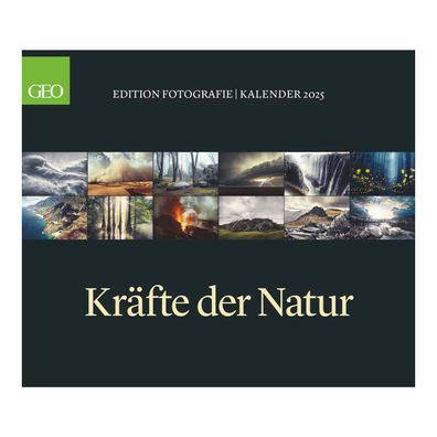 Kalender 2025 -GEO Edition: Kräfte der Natur 2025- 70 x 60cm