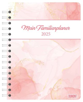 Kalender 2025 -Familienplaner-Buch Colour 2025- 17,5 x 23,1cm