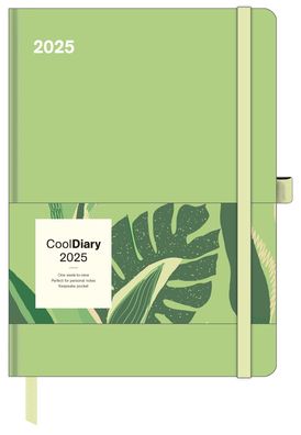 Kalender 2025 -Cool Diary Apricot 2025- 16 x 22cm