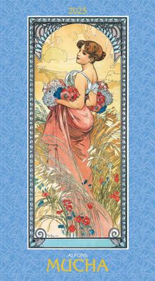 Alfons Mucha 2025 - Wandkalender 2025