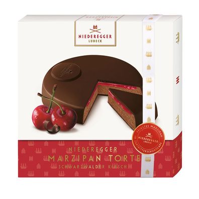 Niederegger Marzipantorte Schwarzwälder Kirsch