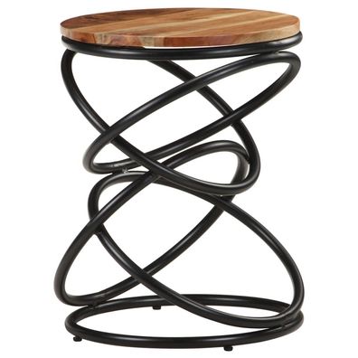 vidaXL Beistelltisch 40x40x52 cm Akazie Massivholz