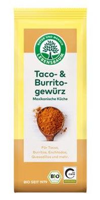 Lebensbaum 6x Taco- u. Burritogewürz 50g