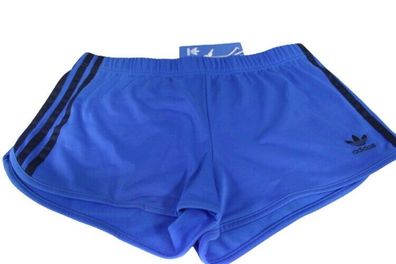 Adidas 3 Stripes Short bluebird kurze Hose Gr. S blau Neu & OVP A12