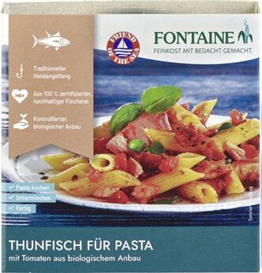 Fontaine 3x Thunfisch für Pasta Tomate 200g