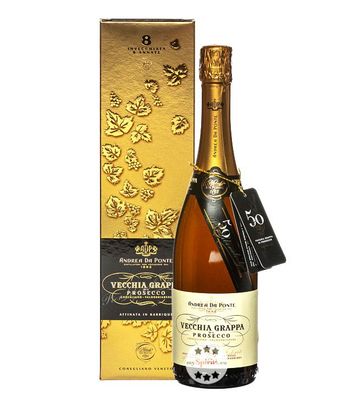 Andrea Da Ponte Vecchia Grappa di Prosecco (42 % Vol., 0,7 Liter) (42 % Vol., hide)