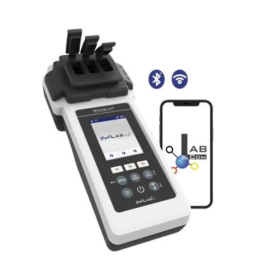 PoolLab 2.0 Photometer Set 24 Parameter Wasseranalyse App Reporte Pooltester