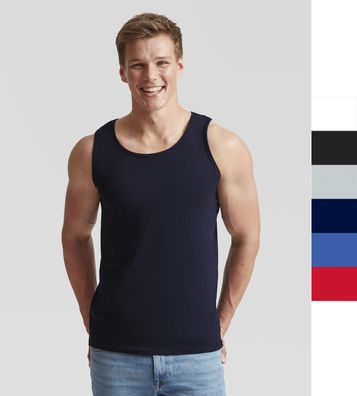 10er Pack Tanktop Unterhemd FRUIT OF THE LOOM Valueweight Athletic 61-098-0 NEU