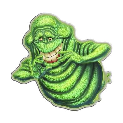 2 oz Ghostbusters 2024 Silbermünze Niue 40th Anniversary Slimer 999