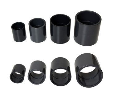 10 x Cepex PVC Muffe für 50 mm Rohrverbindungen beiseitige Klebemuffe