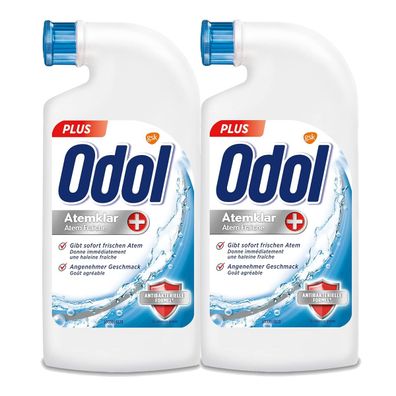 Odol Atemklar Plus Mundwasser Original Konzentrat 125ml 2er Pack