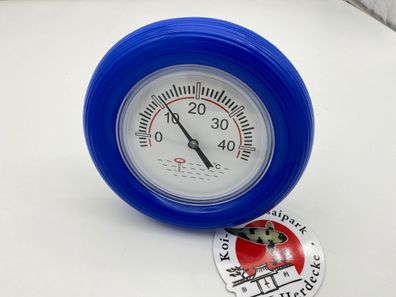 Schwimmendes Thermometer rund 18 cm für Teich und Pool