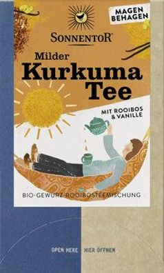 Sonnentor Milder Kurkuma Tee, Doppelkammerbeutel 27g