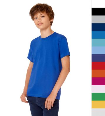 3er Pack B&C dünnes Kinder T-Shirt in 18 Farben Baumwolle Kids Exact 190 Kids