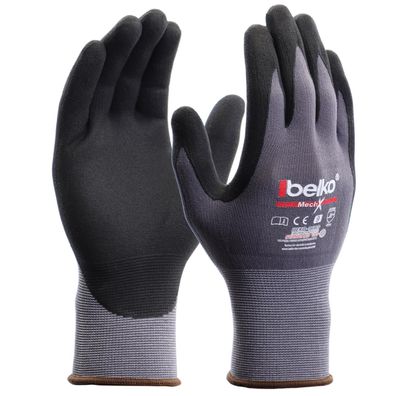 Belko® MechX Arbeitshandschuhe Montagehandschuhe Mechanikerhandschuhe EN388 Nylon