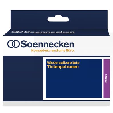 Soennecken Tintenpatrone 84325 wie Epson C13T02W64010 502XL 4St