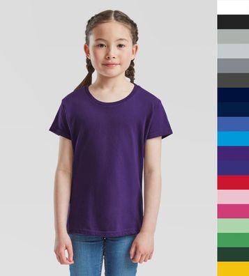 Fruit of the Loom Girls Iconic T 61-025-0