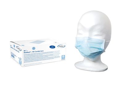 Mundschutz medizinisch OP Maske MaiMed FM Comfort Plus 50 Stück