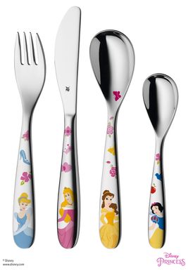 WMF Kinderbesteck-Set Disney Princess, 4-teilig 3201000259