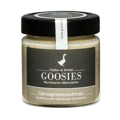 Goosies Gänsegriebenschmalz