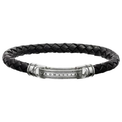 Thomas Sabo - LB40-008-11 - Unisex-Armband - Silber-Leder - REBEL AT HEART