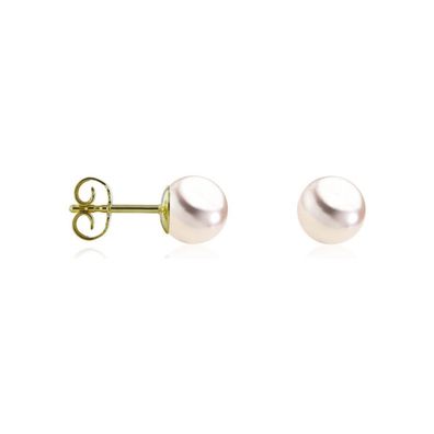 Luna-Pearls - HS1044 - Ohrstecker - 585 Gelbgold - Akoya-Perle