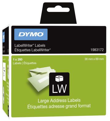 Dymo® 1983172 LabelWriter™ Etikettenrolle - Standardetiketten, 36 x 89 mm, weiß