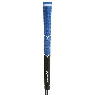 Karma V-Cord Golf Griff Standard schwarz - blau