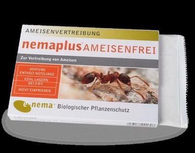 NemaPlus Ameisenfrei biologische Ameisenvertreibung durch SF Nematoden 10 Mio