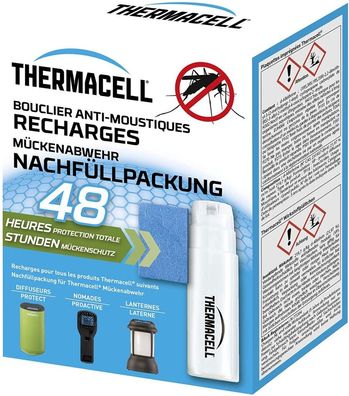 Thermacell Mückenabwehr Nachfüllpackung für 48 Stunden (12 Wirkstoffplättchen